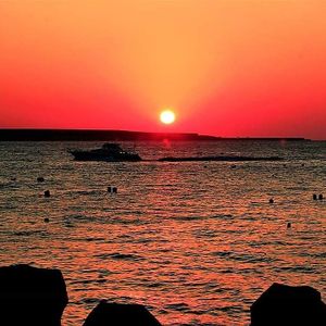 sunset of today at Coolife Owl 貓頭鷹藝品蔬食館 - Māotóuyīng in New Taipei City