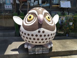 吉祥物 at Coolife Owl 貓頭鷹藝品蔬食館 - Māotóuyīng in New Taipei City