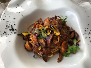 Pasta at Villa Venecia Hotel in Benidorm