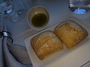 Bread & olive oil. at Villa Venecia Hotel in Benidorm