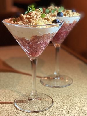 Heerlijk toetje!  at De Oude Sluis in Groningen