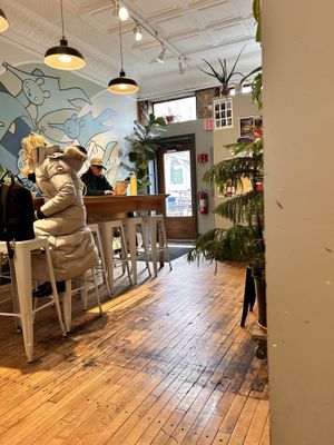   at Backlot Coffee in Evanston