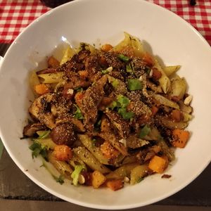 Vegan pasta at Groenendijk Weert in Weert