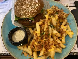 Dutch weed burger  at Groenendijk Weert in Weert