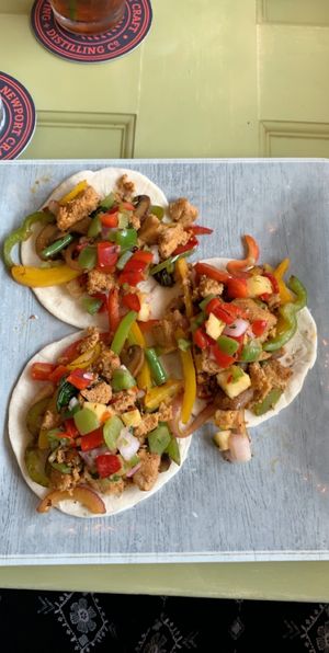 Brunch tofu tacos  at Gulf Stream Bar and Grille in Portsmouth