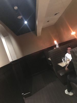 Area I was sitting around (I was at the back table with my friend) at The Melting Pot in White Plains