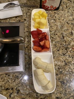 Fruit at The Melting Pot in White Plains