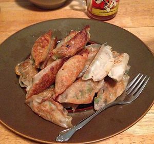 Veg Dumplings at Cato's Ale House in Oakland