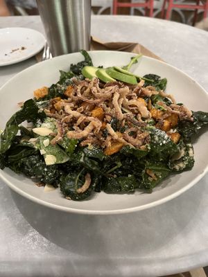 Spicy Kale Caesar  at The Butcher's Daughter in Brooklyn