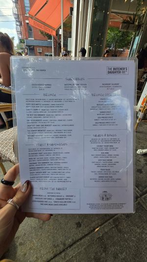  at The Butcher's Daughter in Brooklyn