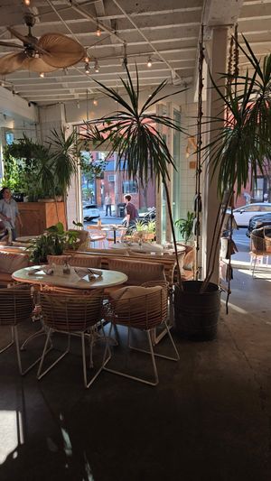 Interior at The Butcher's Daughter in Brooklyn