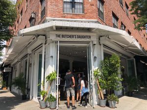  Thrilled BD have come to this neighborhood this was previously a restaurant that was the opposite of Vegan so happy they’re vegan options  at The Butcher's Daughter in Brooklyn