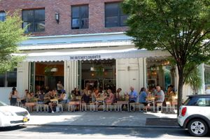 Has outside seating. at The Butcher's Daughter in Brooklyn