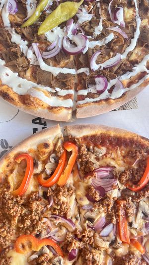   at Nobel Pizza in Helsingborg