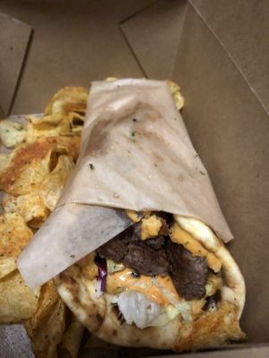 Impossible Gyro #Veganuary at Kid Cashew in Charlotte