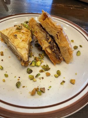 Vegan baklava. Yeah, really. It’s definitely vegan   at Kid Cashew in Charlotte