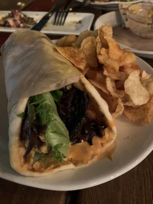 Portobello Gyro Wrap  at Kid Cashew in Charlotte