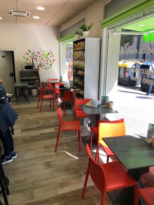 Seating available and Vegan Groceries at Ekoizan - Alameda Urquijo in Bilbao