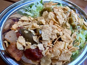 Salad with various toppings   at FreshMex in Aberdeen