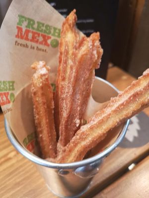 Churros at FreshMex in Aberdeen