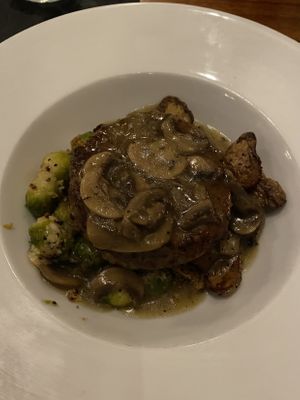 Vegan Beyond Steak   at Leone's Italian Restaurant in Norfolk
