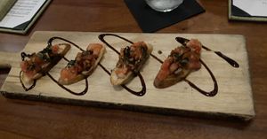 Bruschetta   at Leone's Italian Restaurant in Norfolk