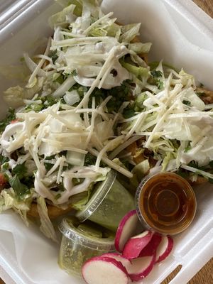 Sopes  at El Michoacano Ice Cream and Mexican Food in Des Moines