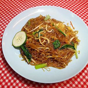 干炒冬粉 at Chi Yun Vegetarian Food in Johor Bahru