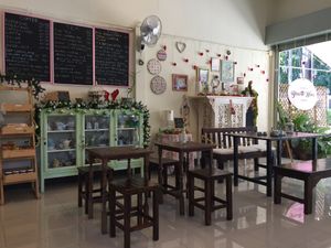 Nice decor at Biscotti House in Chiang Mai