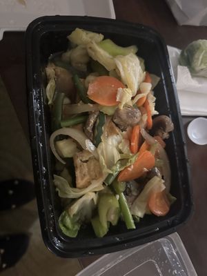 Tofu veggie dish  at Mojave Thai Cuisine in Mojave