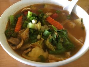 Tom Gui Soup at Mojave Thai Cuisine in Mojave