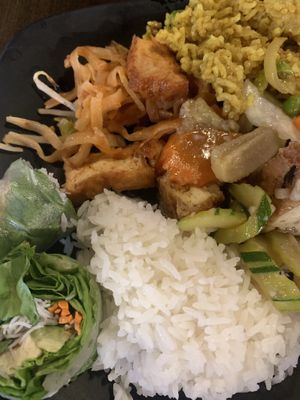 Tuesday vegan lunch buffet   at Emerald of Siam in Richland