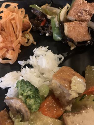 Tuesday vegan lunch buffet  at Emerald of Siam in Richland