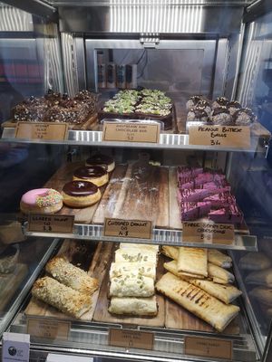 Cabinrt food. They have more cakes next to it at Catnap Cafe in Christchurch