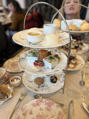 Vegan high tea   at Fairview in Lake Louise