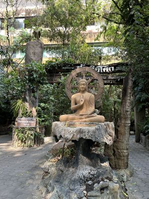   at Santi Asoke Temple Community in Bangkok