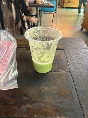 Juice  at Santi Asoke Temple Community in Bangkok