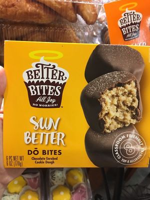 Vegan cookie dough bites in a different variety  at Whole Foods Market in Alexandria
