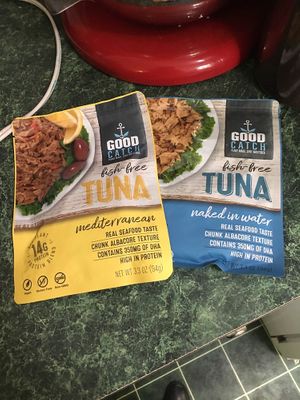 Vegan tuna at Whole Foods Market in Alexandria