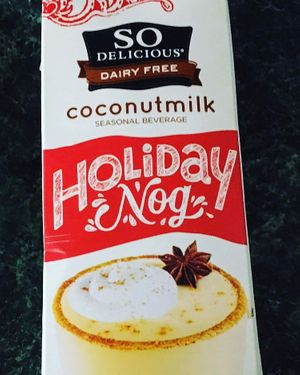 Vegan egg nog at Whole Foods Market in Alexandria
