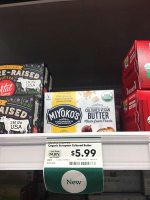 Vegan butter at Whole Foods Market in Alexandria