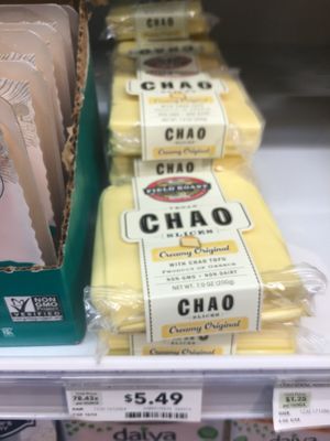 Vegan cheese at Whole Foods Market in Alexandria