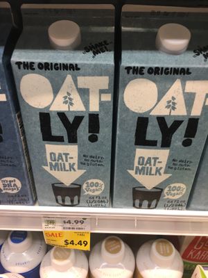 Oat milk at Whole Foods Market in Alexandria