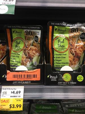 Vegan pad Thai at Whole Foods Market in Alexandria
