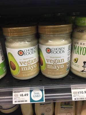 Vegan mayo at Whole Foods Market in Alexandria