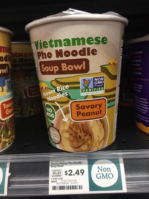Accidentally vegan pho at Whole Foods Market in Alexandria