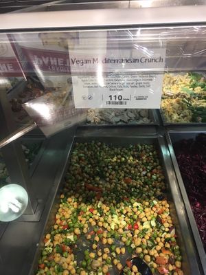 Vegan food at Whole Foods Market in Alexandria