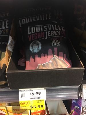 Vegan jerky at Whole Foods Market in Alexandria