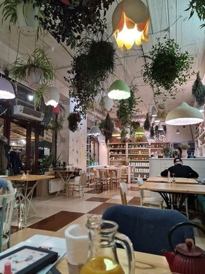 Cute café at Herbs & Honey in Gyumri