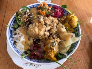 Goddess Bowl at Cafe Eighty2 in Drumnadrochit